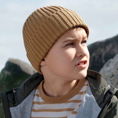 Beechfield Kids Organic Cotton Beanie Thumbnail