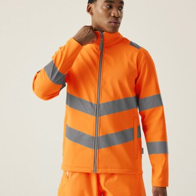 Hi-vis Pro contract Ablaze 2-layer softshell Thumbnail