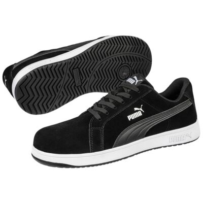 Iconic Suede Black Low S1PL ESD Thumbnail