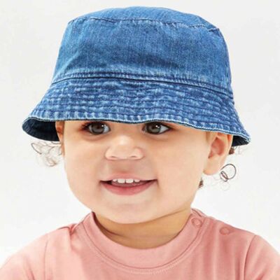 BabyBugz Baby Denim Bucket Hat Thumbnail