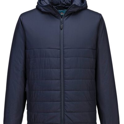 Professional hooded insulated baffle jacket (S608) Thumbnail