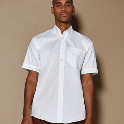 Kustom Kit Premium Short Sleeve Classic Fit Oxford Shirt Thumbnail