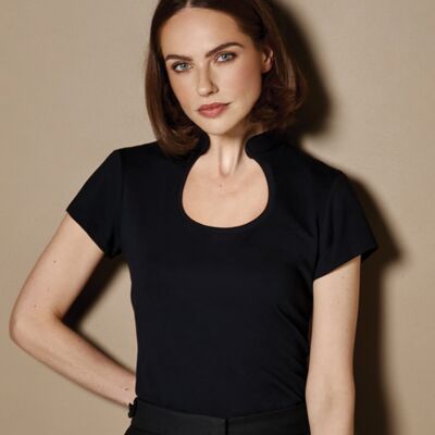 Kustom Kit Ladies Keyhole Neck Corporate Top Thumbnail