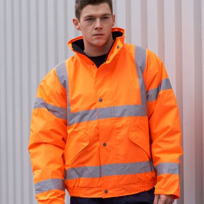 Portwest Hi-Vis GO/RT Bomber Jacket Thumbnail