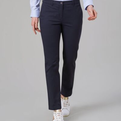 Brook Taverner Ladies Houston Slim Leg Chino Trousers Thumbnail