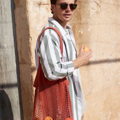 Organic Cotton Mesh Grocery Bag Thumbnail