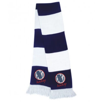 Exe Hockey Navy and White supporters scarf Thumbnail