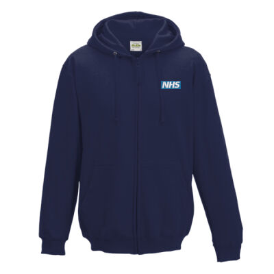 NHS Logo Zipped Hoody Thumbnail